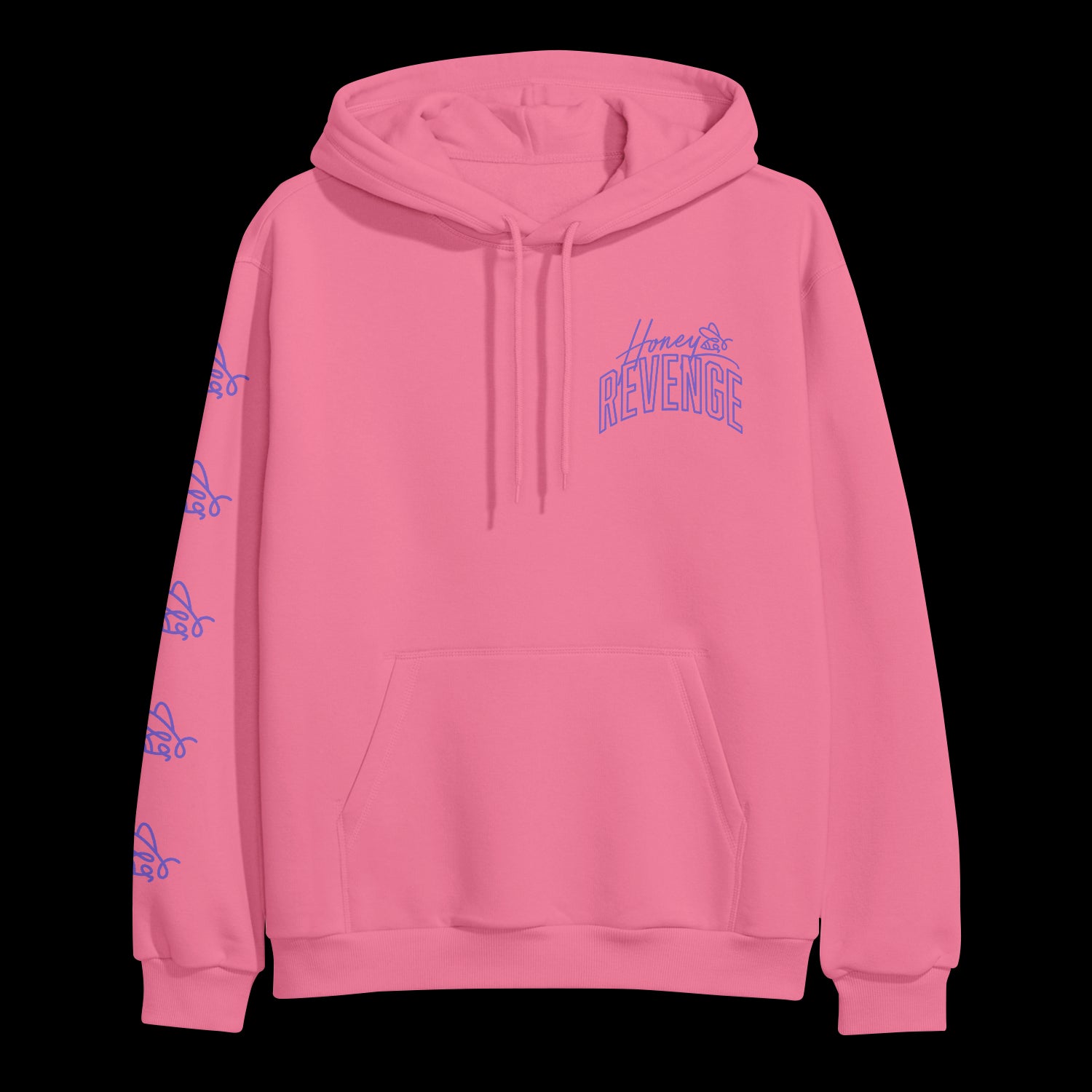 Revenge hoodie pink sale