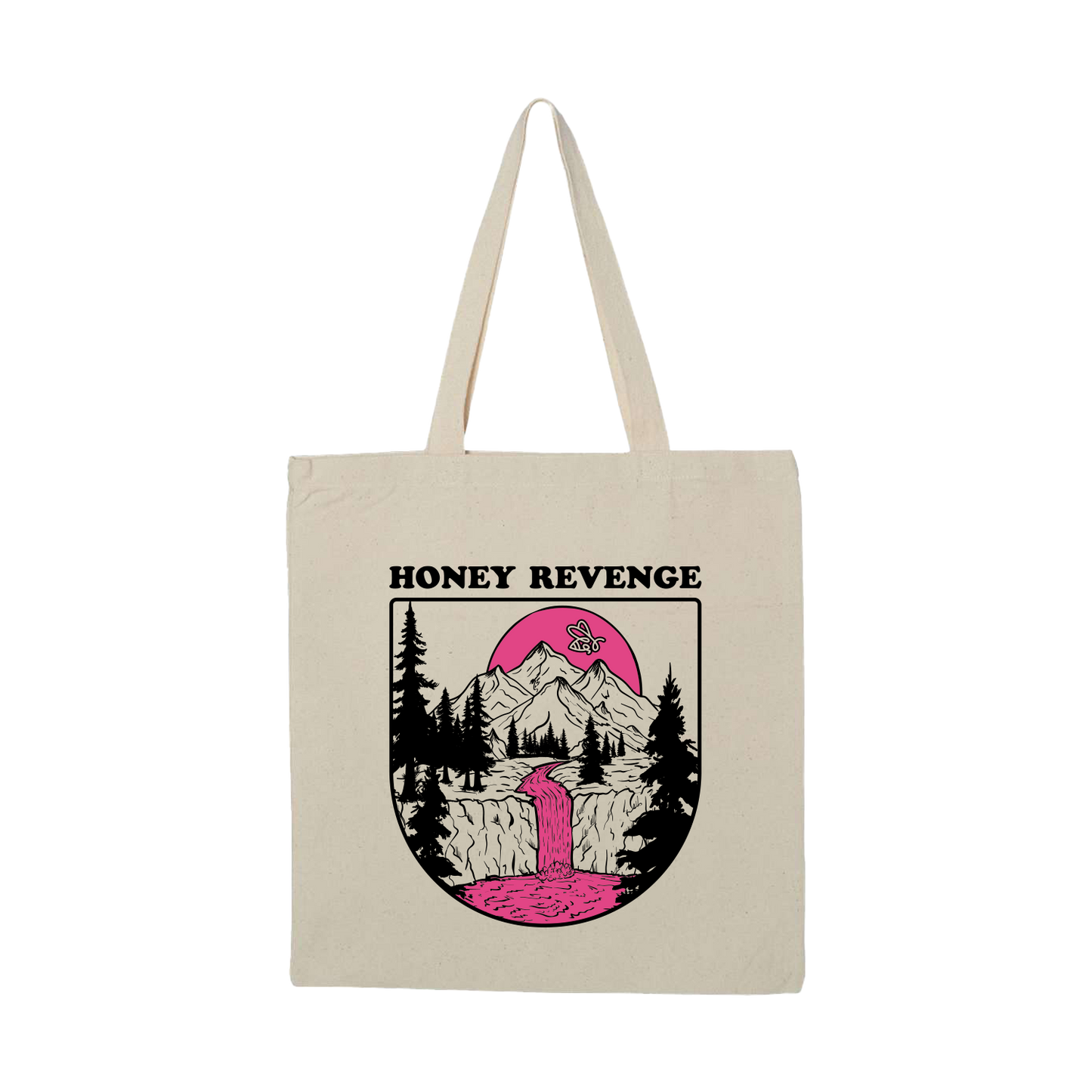 Waterfall Natural Tote Bag